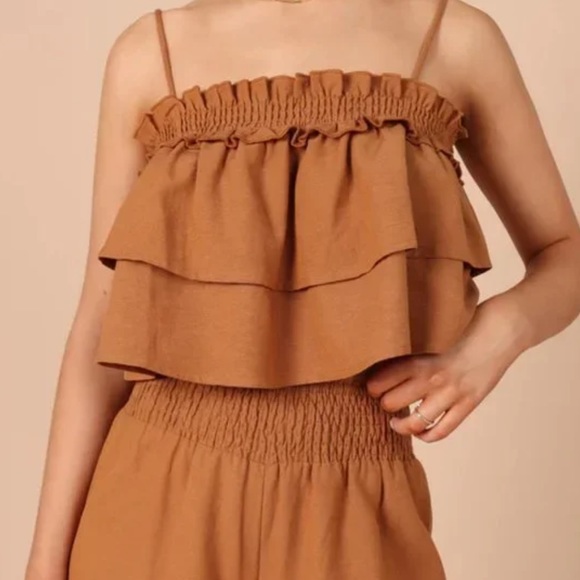 Petal & Pup Evie two piece set - brown - Picture 5 of 11